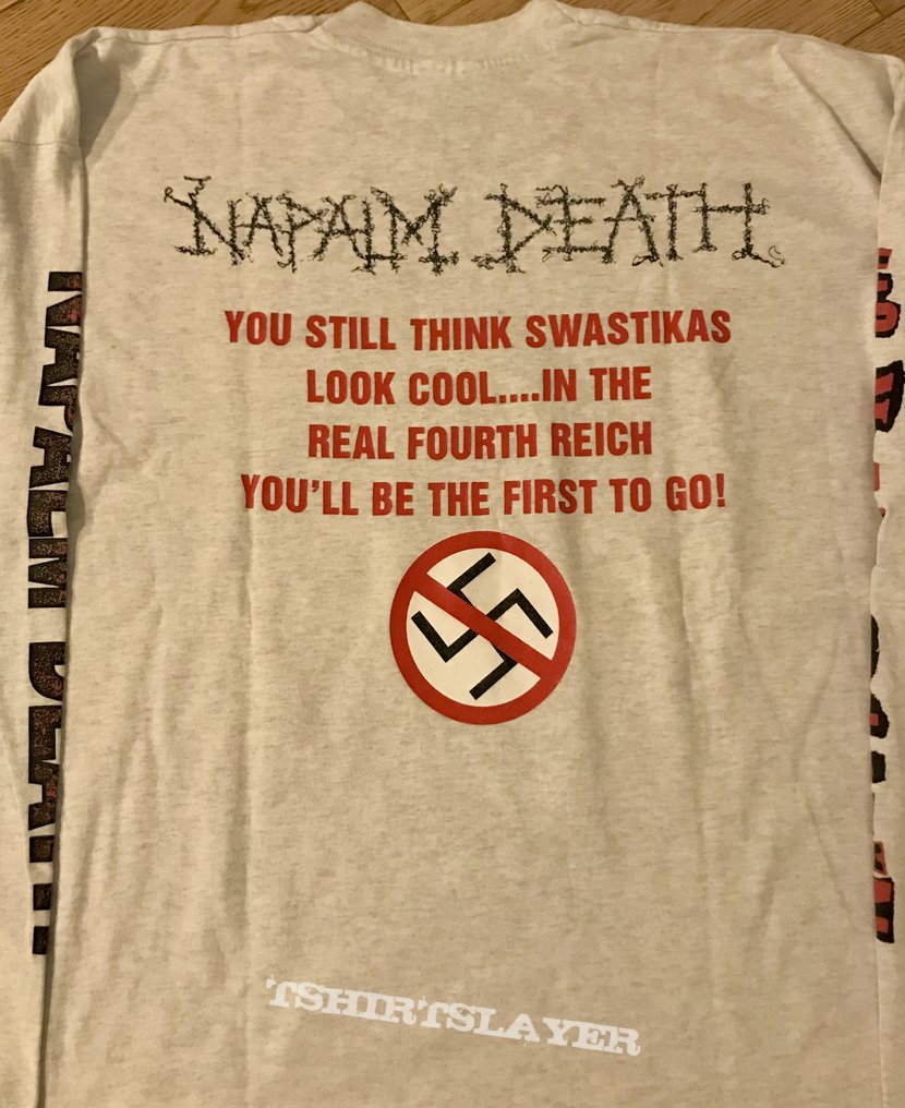Napalm Death - Nazi Punks Fuck Off LS