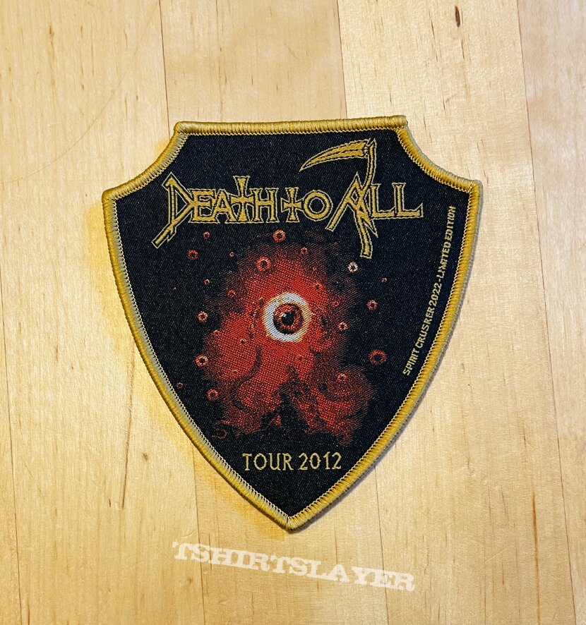 Death - Death To All Tour 2012 Patch