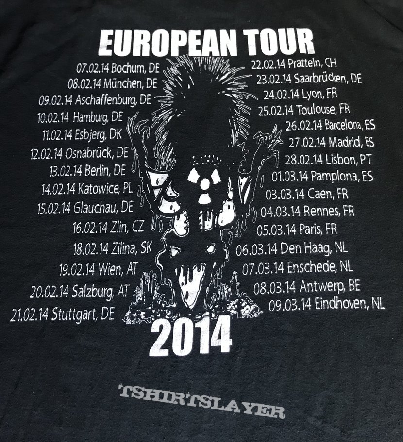 Mortillery - European Tour 2014 TS