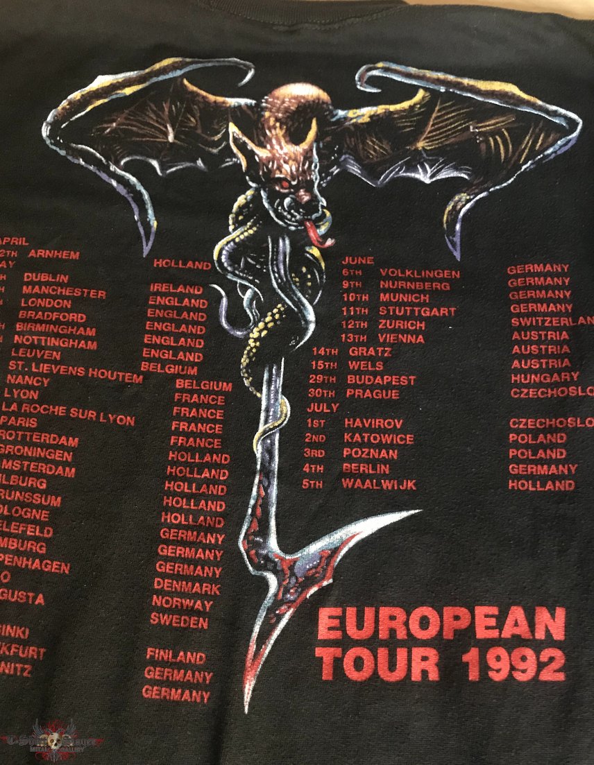 Obituary - The End Complete European Tour 1992 Sweater