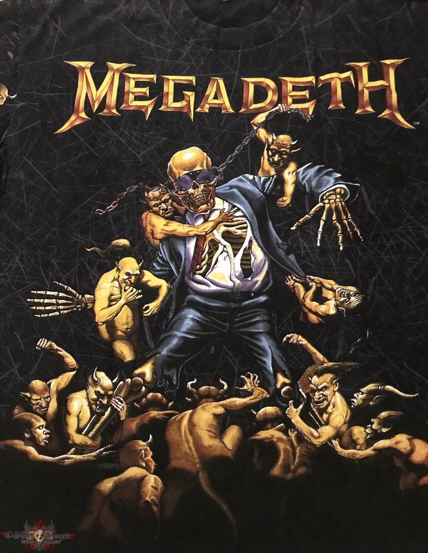 Megadeth - 1991 All Over Print TS