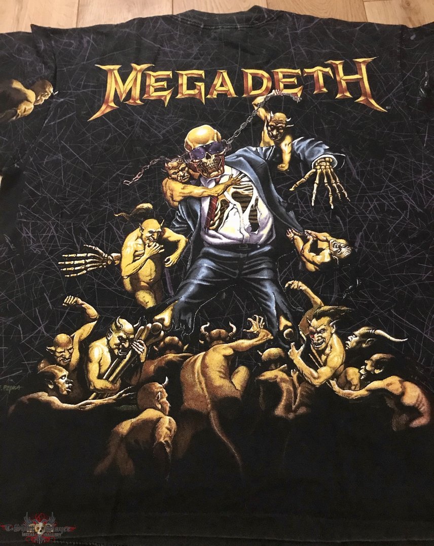 Megadeth - 1991 All Over Print TS