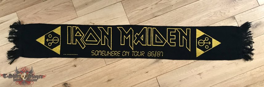 Iron Maiden - Somewhere On Tour 86/87 Scarf