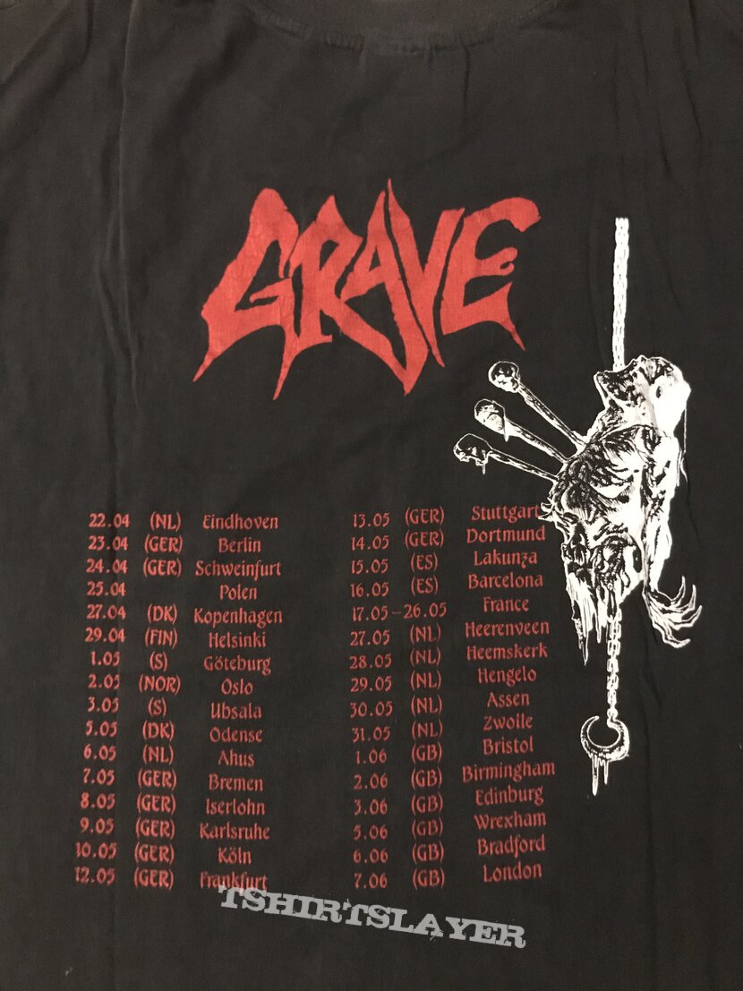 Grave - European Tour ‘91 TS