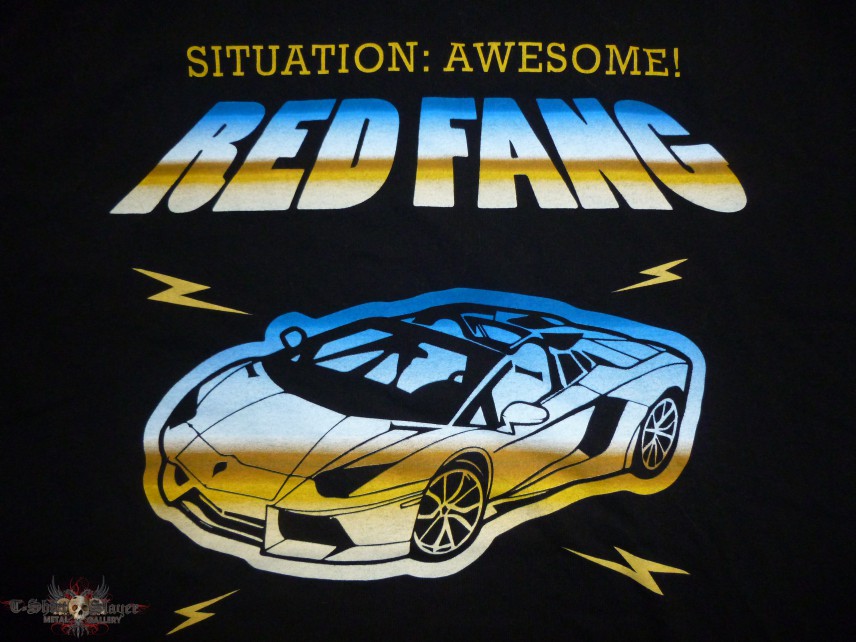 Red Fang 2014 &quot;Situation: Awesome!&quot; Tour T-Shirt