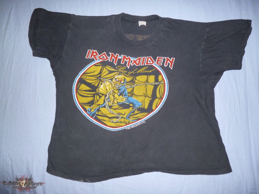 Vintage 1983 Iron Maiden World Piece Tour T-Shirt