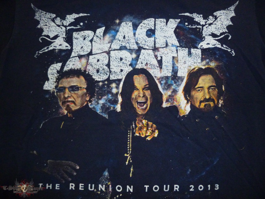 Black Sabbath 2013 The Reunion Tour Unofficial Bootleg T-Shirt