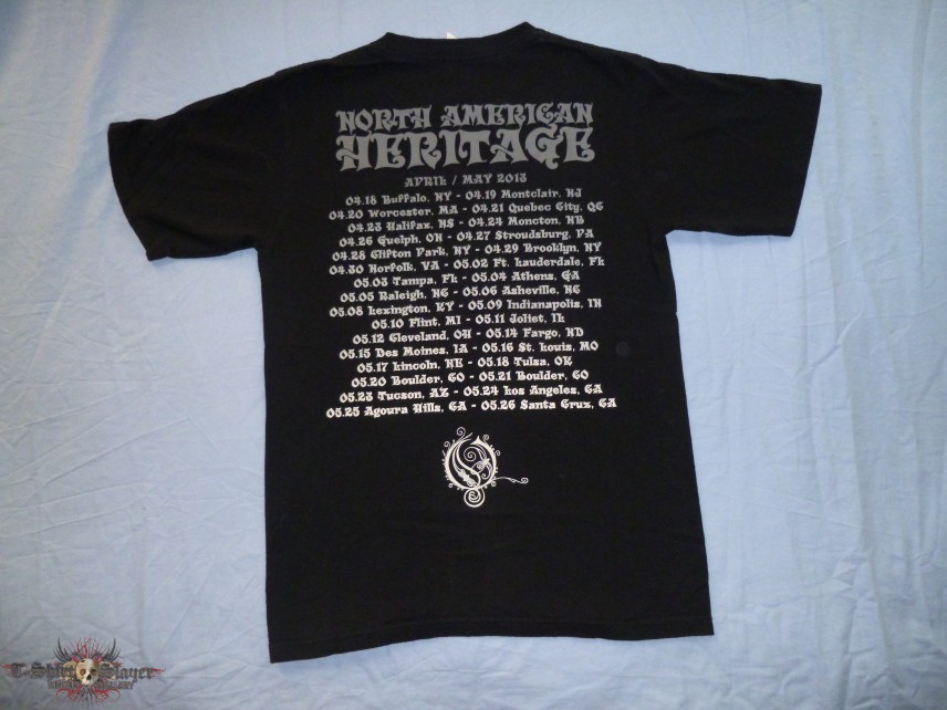 Opeth &quot;North American Heritage&quot; Tour T-Shirt