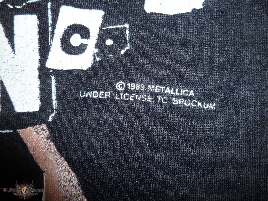 Vintage 1989 Metallica &quot;Damage Inc. Tour&quot; T-Shirt