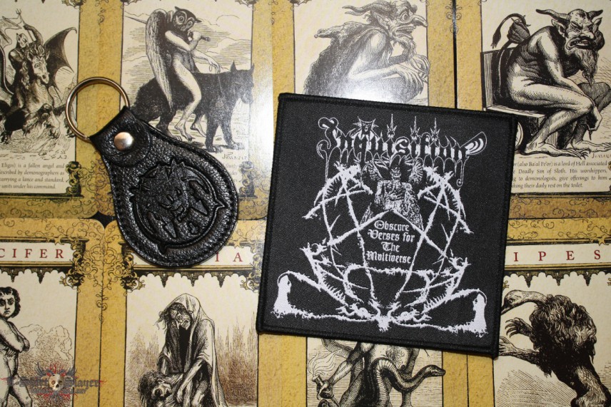 Inquisition - Obscure Verses for the Multiverse patch and keyring.