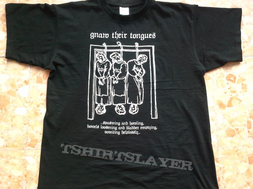 Gnaw Their Tongues shirt