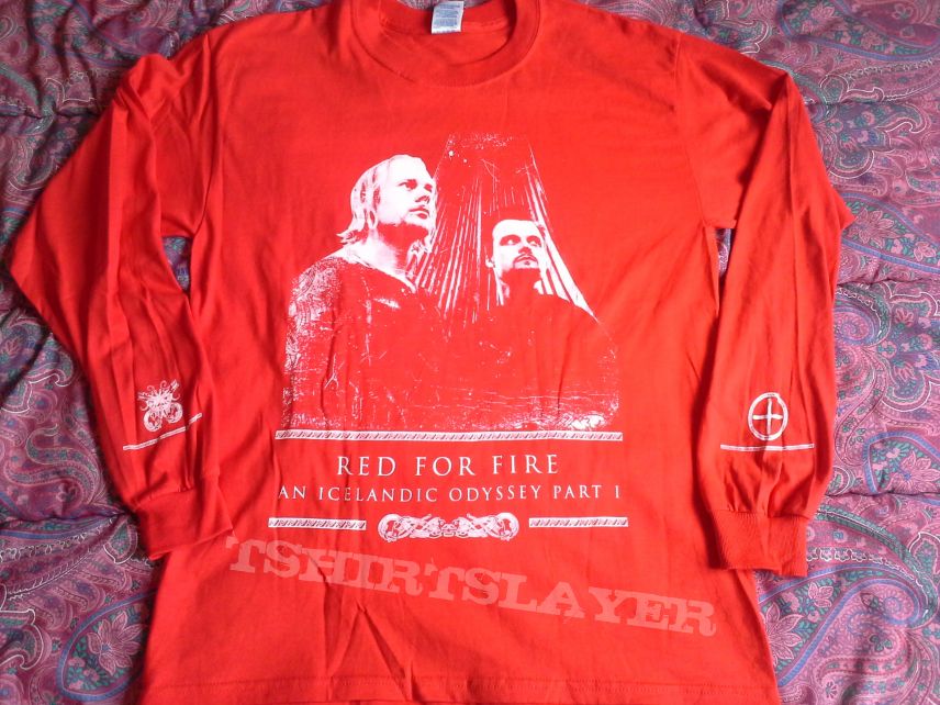 Solefald - red for fire - longsleeves