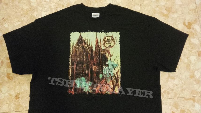 Slayer World Sacrifice Tour 1989