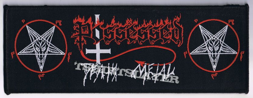 POSSESSED "Death Metal" woven Patch