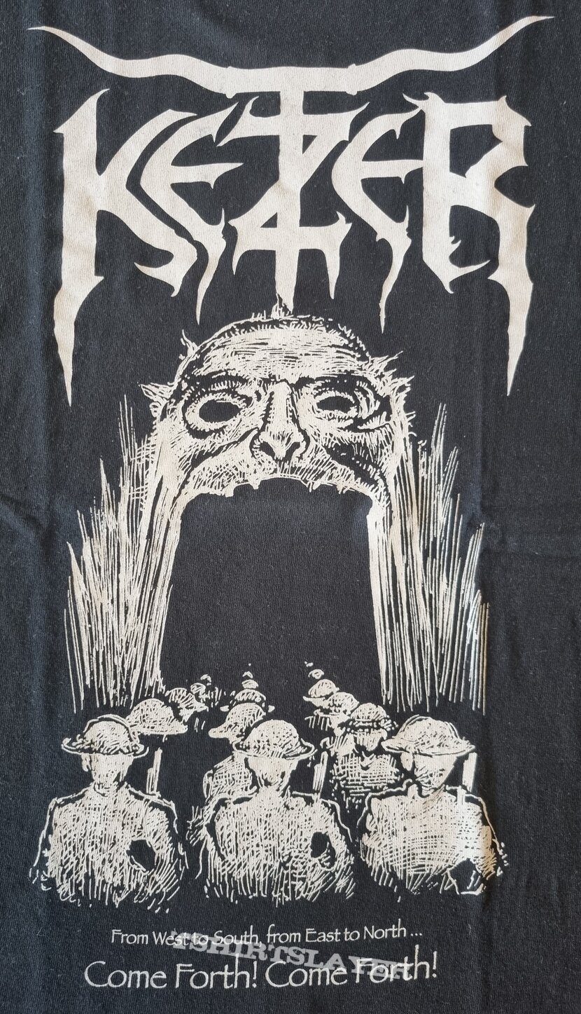 KETZER "Come Forth! Come Forth!" official T-Shirt (Black version) KETZER "Come Forth! Come Forth!" official T-Shirt (Black version)