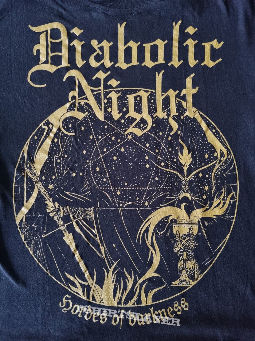 DIABOLIC NIGHT &quot;Hordes Of Darkness&quot; official T-Shirt