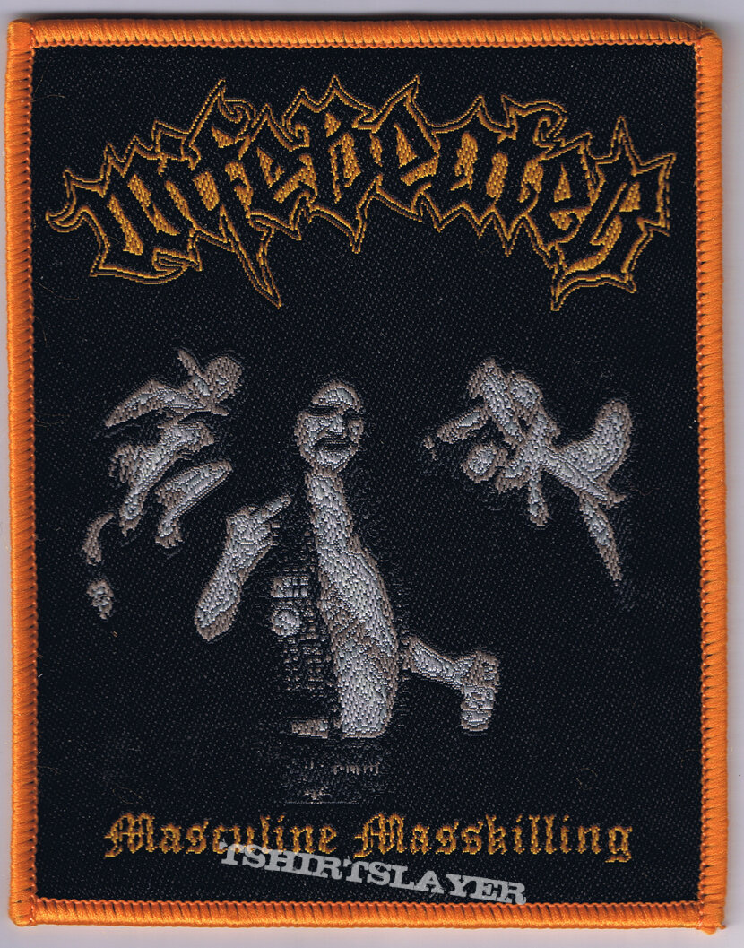 WIFEBEATER &quot;Masculine Masskilling&quot; official woven Patch
