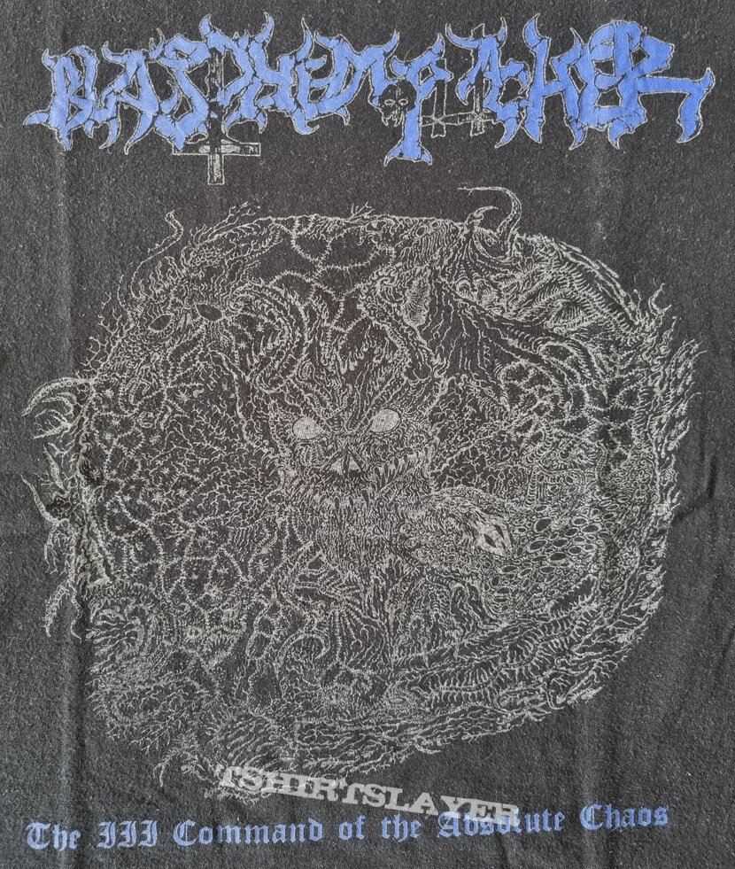 BLASPHEMOPHAGHER "The III Command Of The Absolute Chaos" Official T-Shirt (second version) BLASPHEMOPHAGHER "The III Command Of The Absolute Chaos" Official T-Shirt (second version)