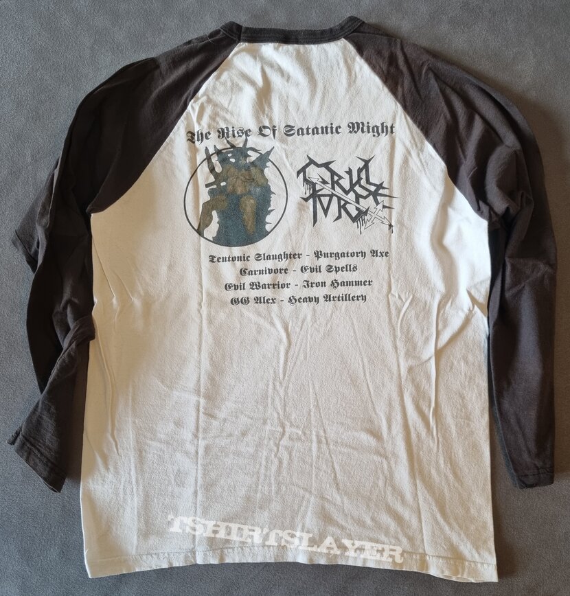 CRUEL FORCE "The Rise Of Satanic Might" official Longsleeve