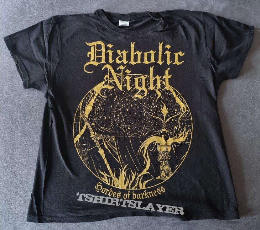 DIABOLIC NIGHT &quot;Hordes Of Darkness&quot; official T-Shirt