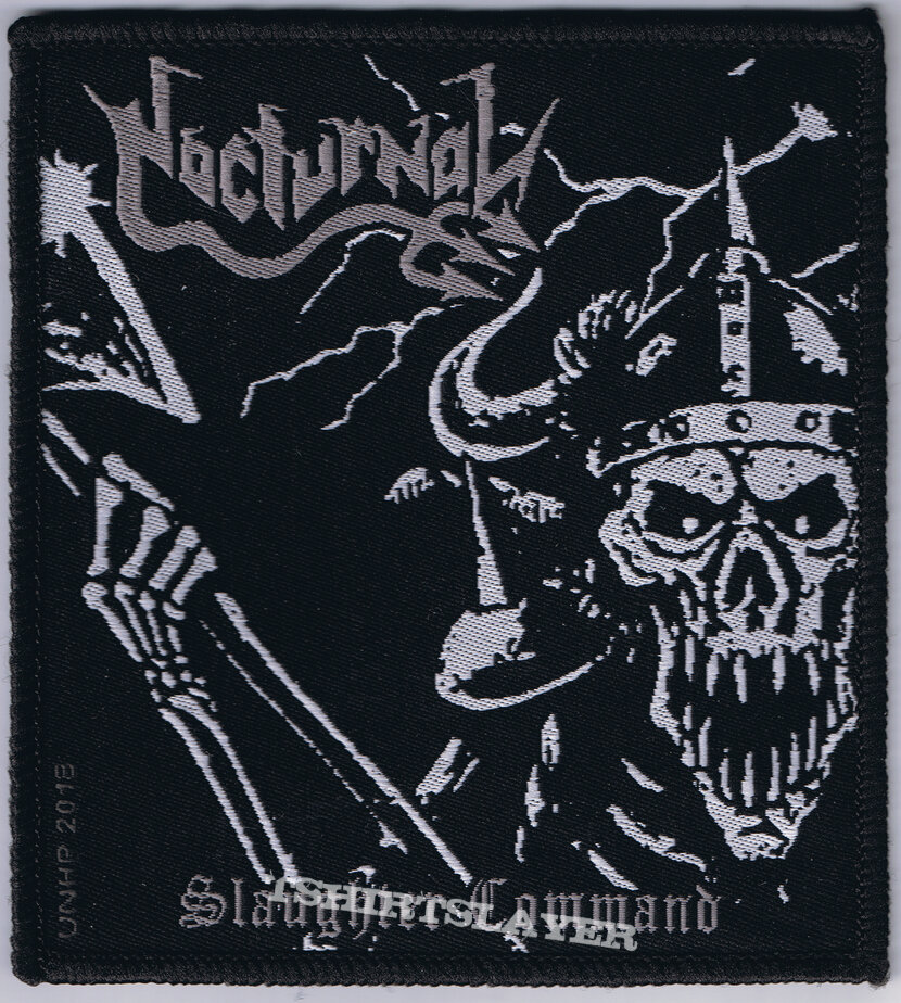NOCTURNAL &quot;Slaughter Command&quot; official woven Patch