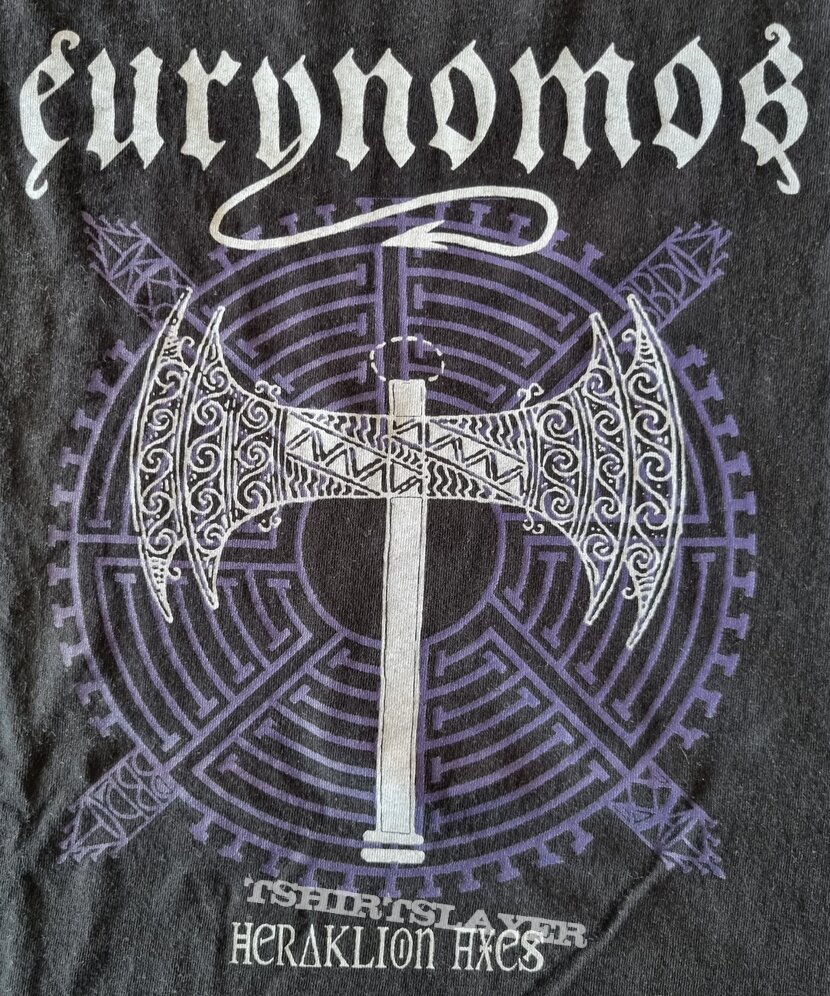EURYNOMOS "Heraklion Axes" official T-Shirt | TShirtSlayer TShirt and  BattleJacket Gallery