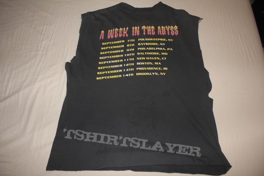 Slayer &quot;A Week In The Abyss&quot; shirt