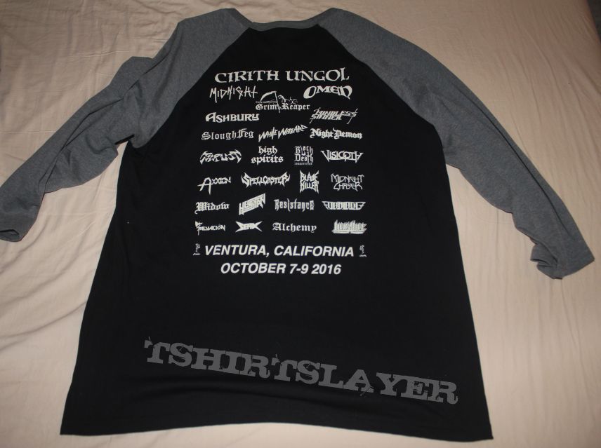 Cirith Ungol Frost and Fire II Festival raglan shirt
