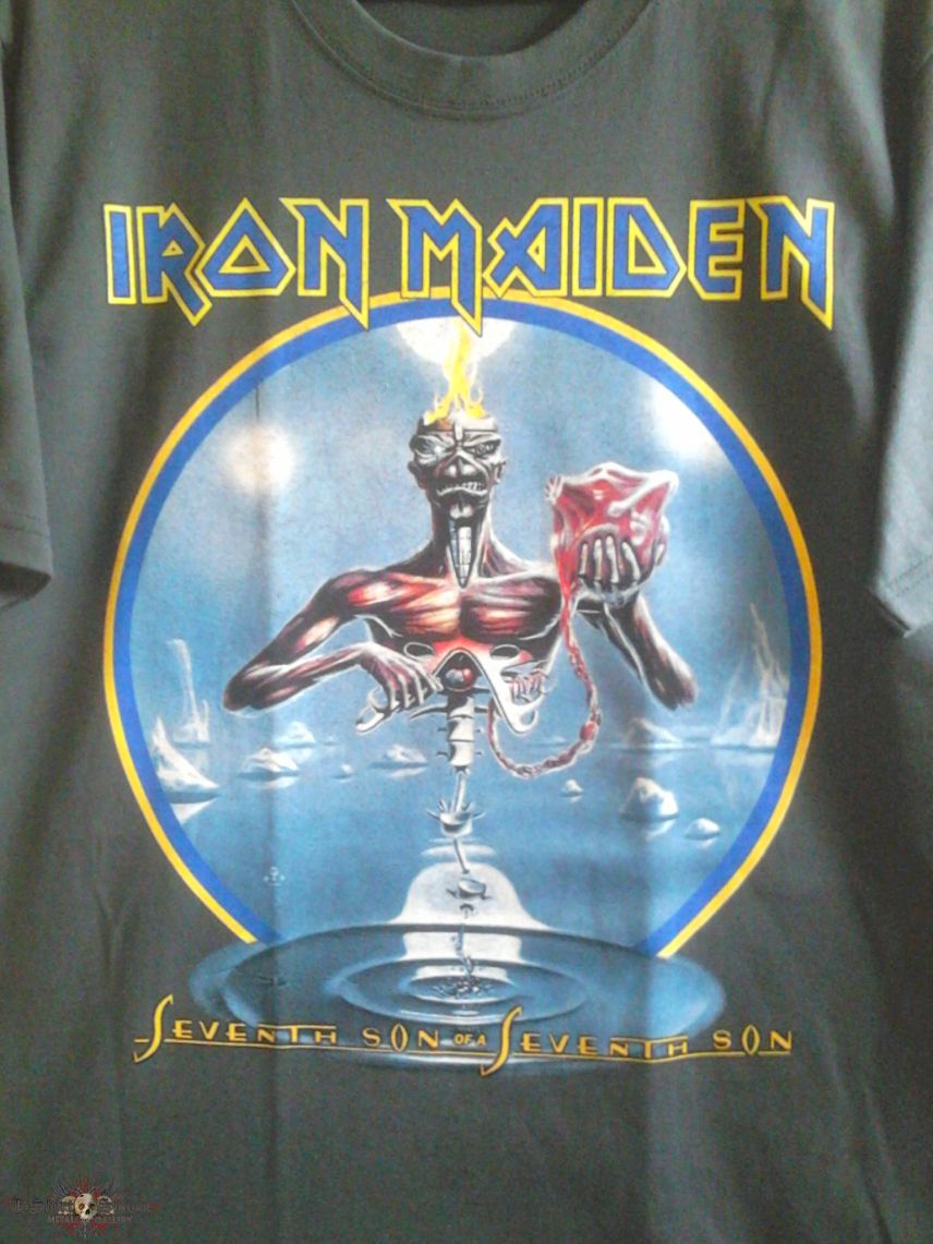Iron Maiden "Seventh Son of a Seventh Son" T-shirt | TShirtSlayer TShirt  and BattleJacket Gallery