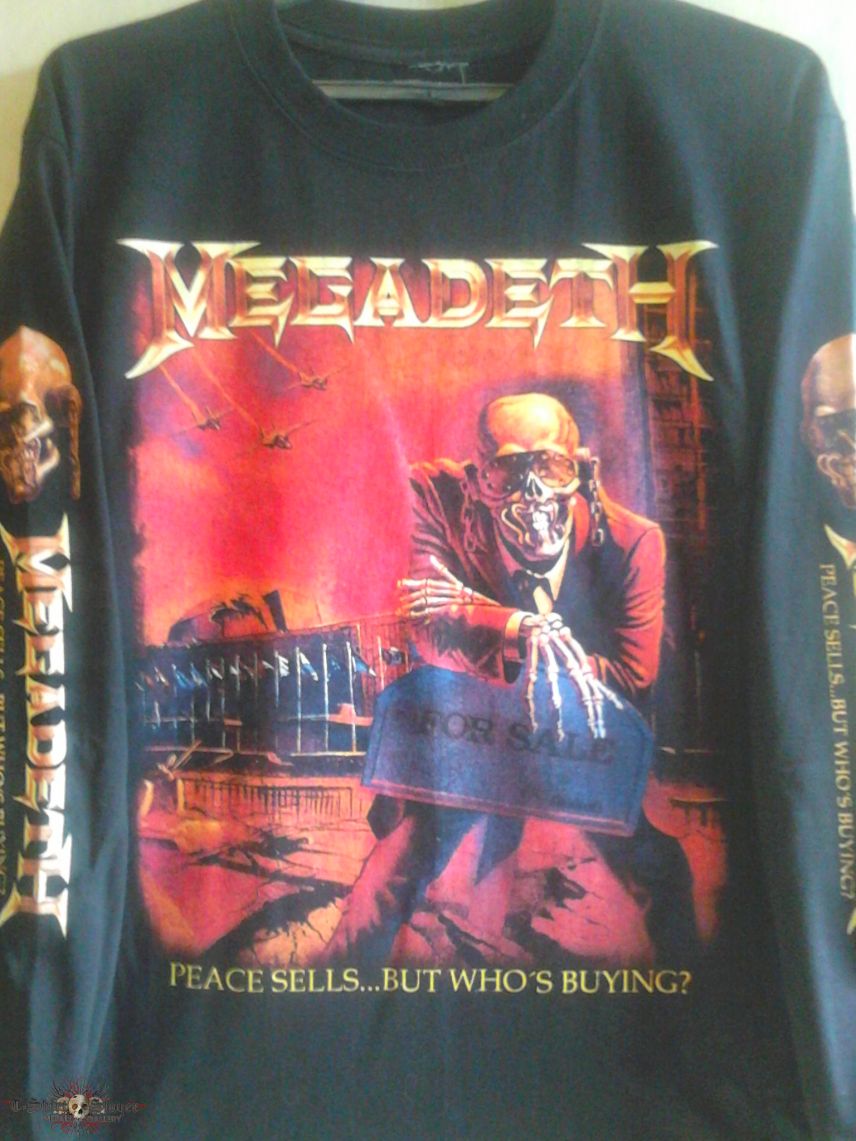 Megadeth Megadeath &quot;Peace Sells...&quot; Longsleeve.
