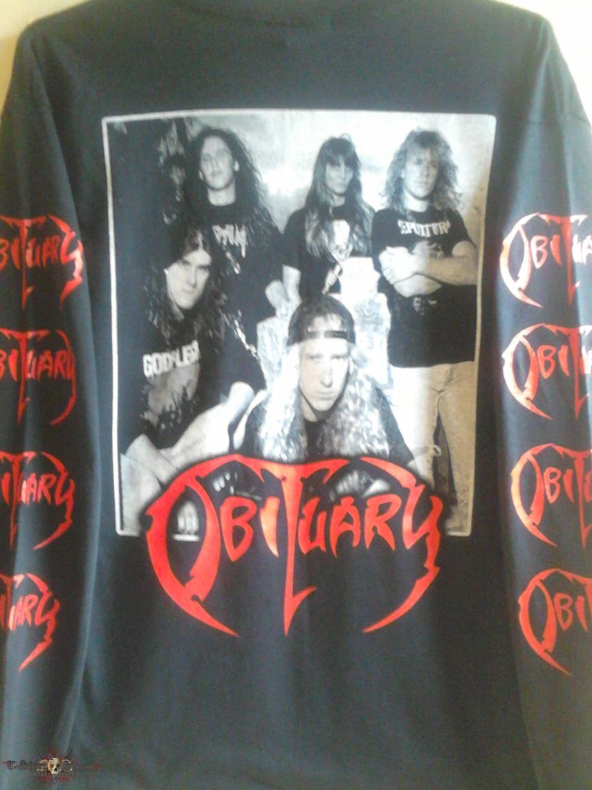 Obituary &quot;Cause of Death&quot; Longsleeve.