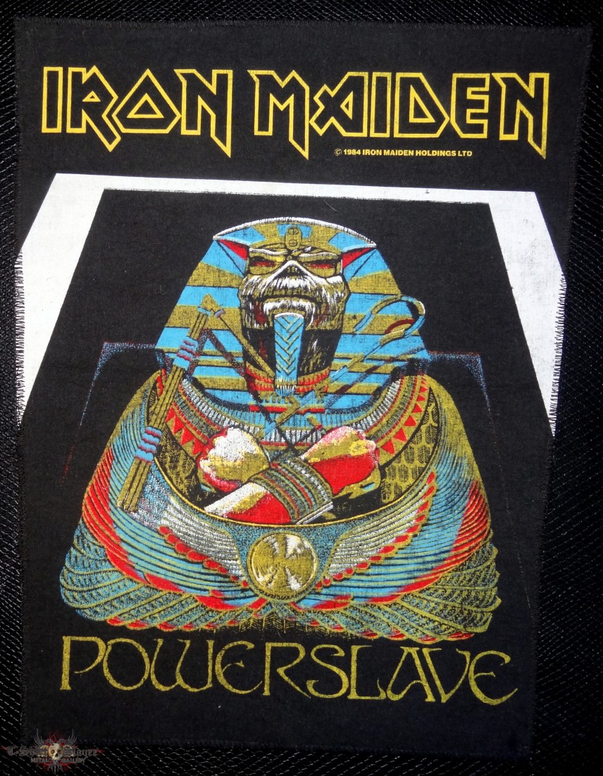 Iron Maiden back patch collection