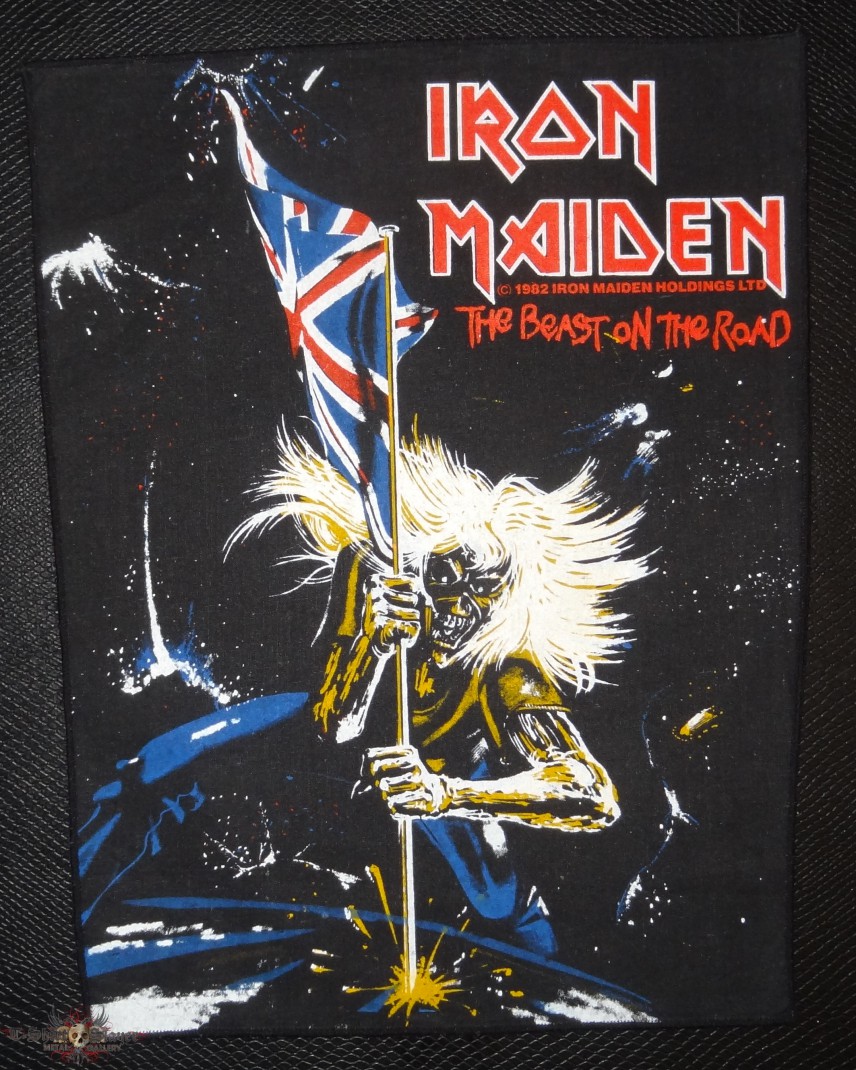 Iron Maiden back patch collection | TShirtSlayer TShirt and ...