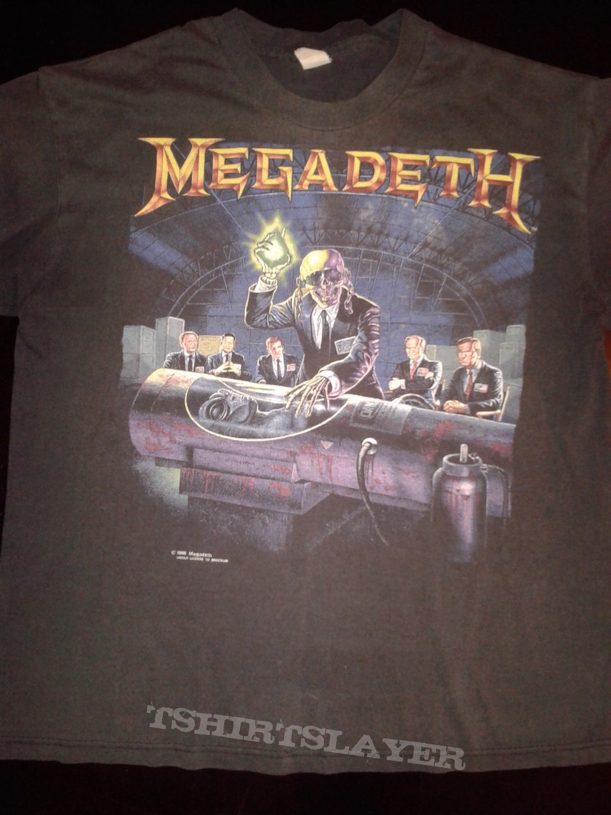 Megadeth rust in peace tour 1990