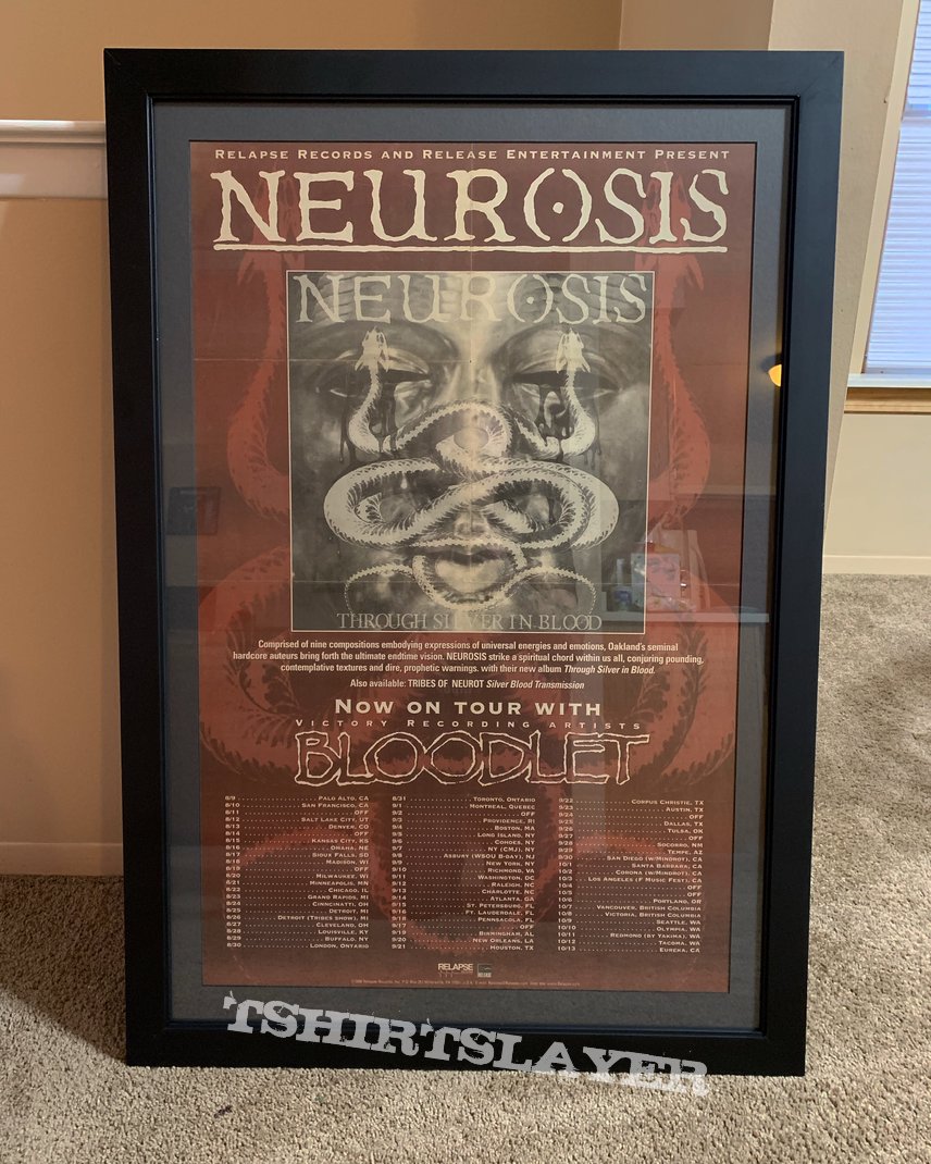 Neurosis / Bloodlet tour poster