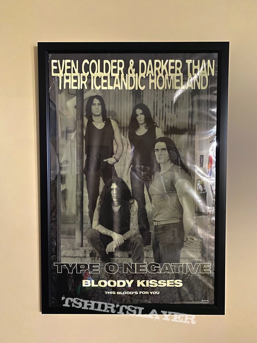 Type O Negative Bloody Kisses promo poster 