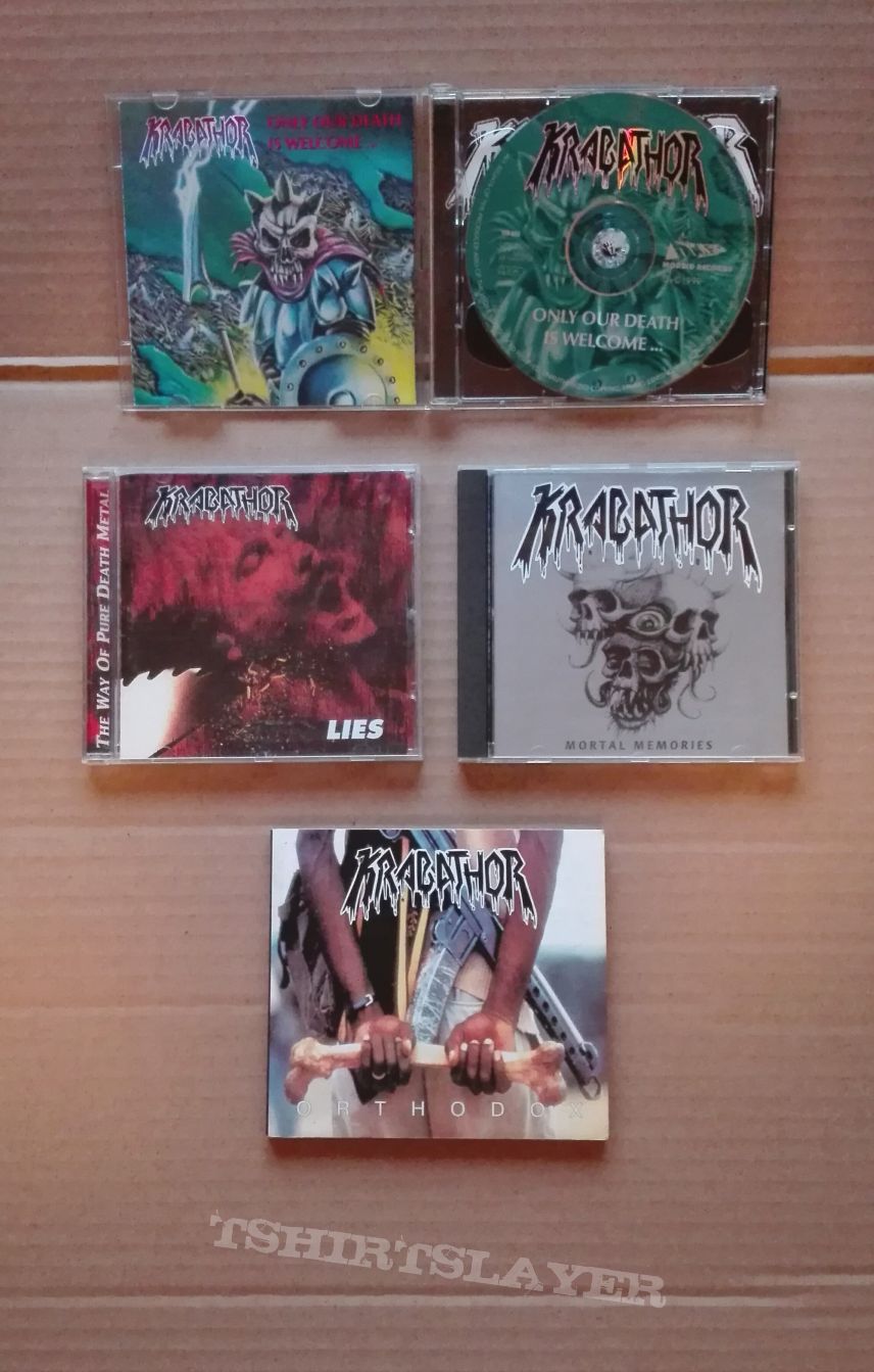 Krabathor CDs Collection