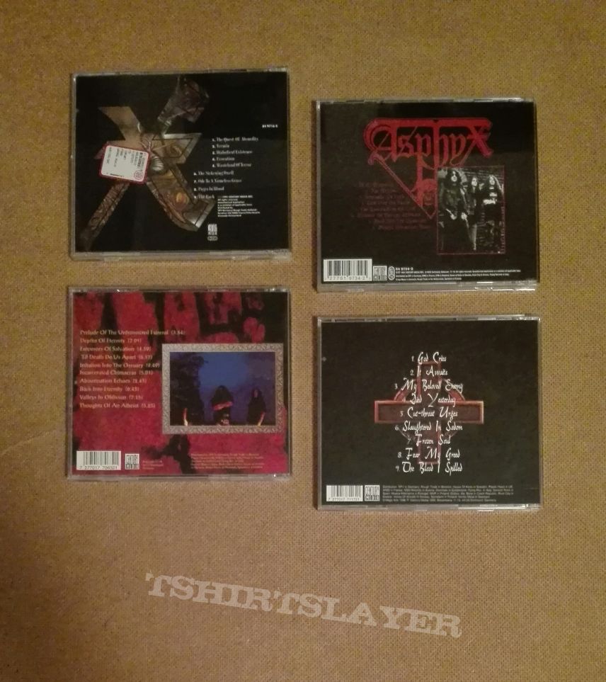 Asphyx CDs Collection