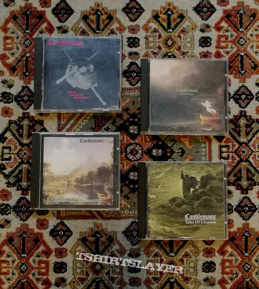 Candlemass CDs collection 