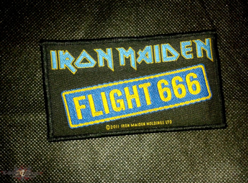 Iron Maiden - Flight 666 Patch