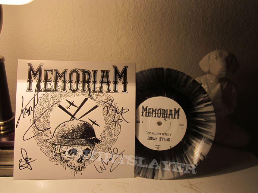 Memoriam Single Vinyl signed