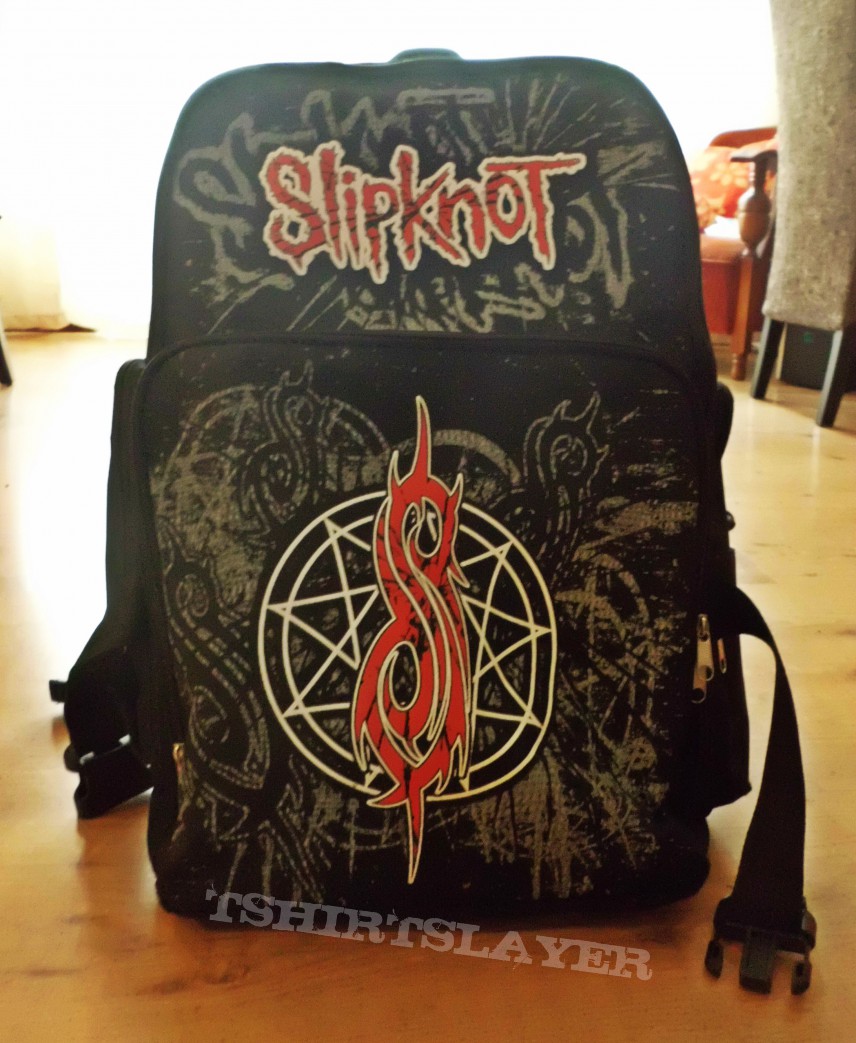 slipknot backpack | TShirtSlayer TShirt and BattleJacket Gallery