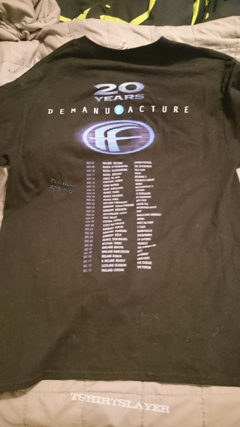 Fear Factory FF Genexus/Demanufacture shirt