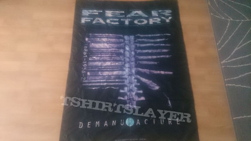 Fear Factory FF poster flag