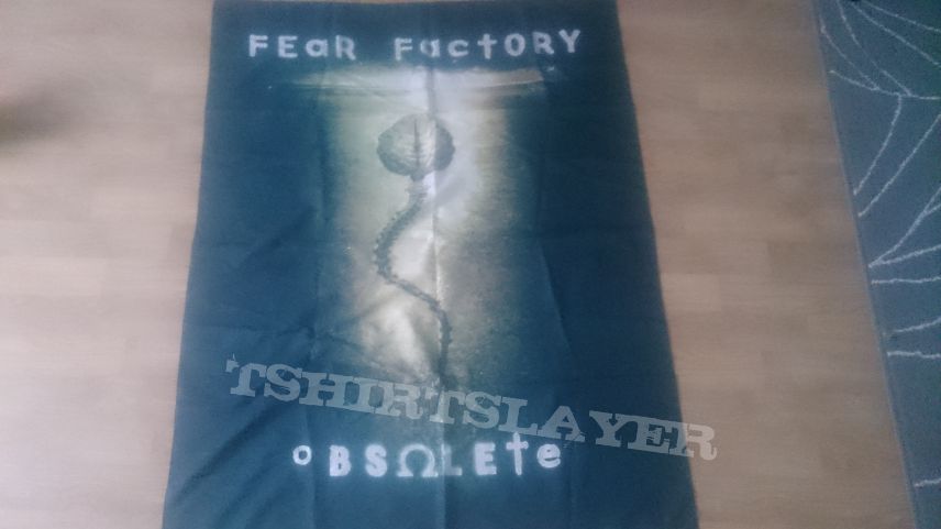 Fear Factory FF poster flag