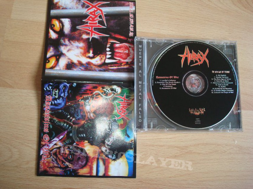 My Hirax Vinyl, CDs, Tape, DvD collection (2)