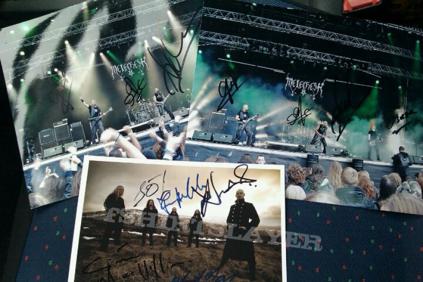 Other Collectable - Autographs from MELECHESH and PRIMORDIAL