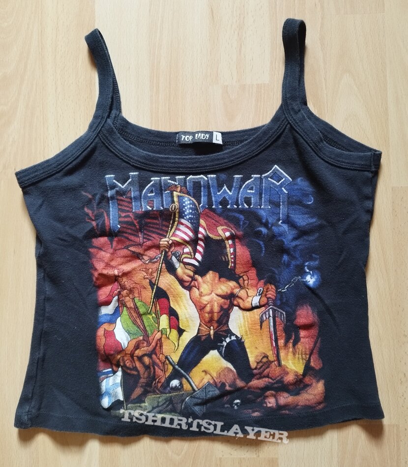 Manowar - Warriors of the World , Bootleg Ladies Shirt 