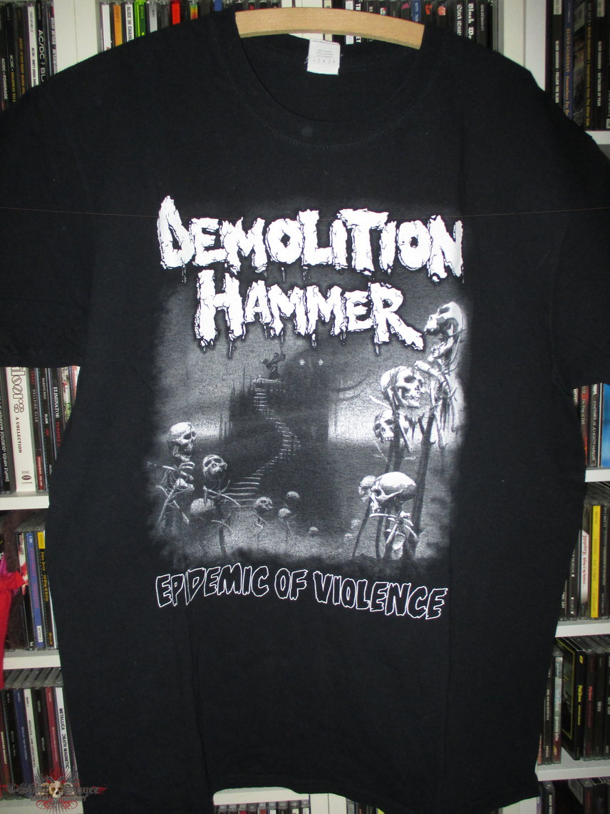 Demolition Hammer Tour Shirt 2017 TShirtSlayer TShirt and