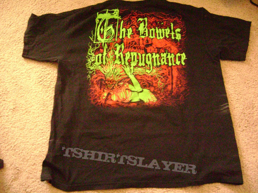 Broken Hope full color &#039;Bowels...&#039; XL 2-sided T-shirt NEW!